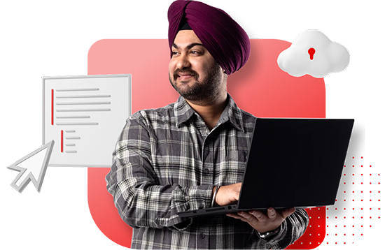 My Red Hat Account graphic